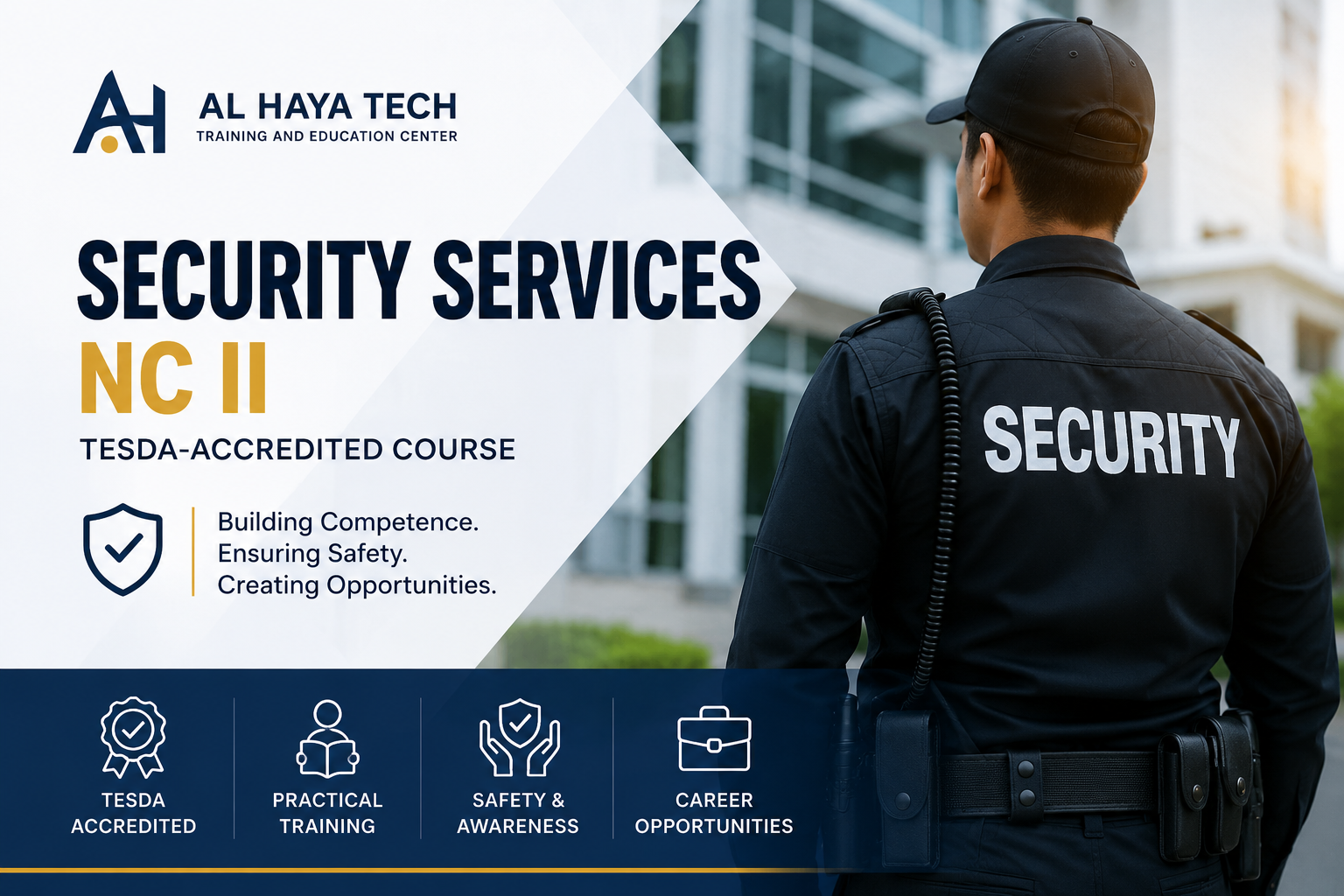 Why Security Services NC II Training Matters Today
